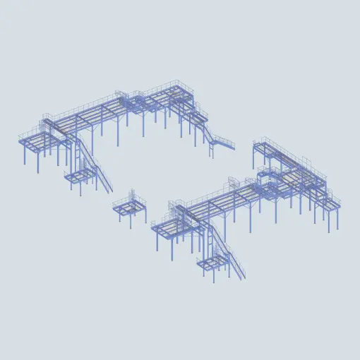 Konstrukcja pod przenośniki rolkowe KW (2)