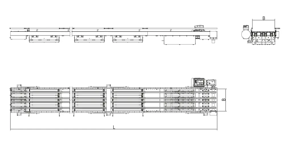 Sorter Narrow-belt_szkic