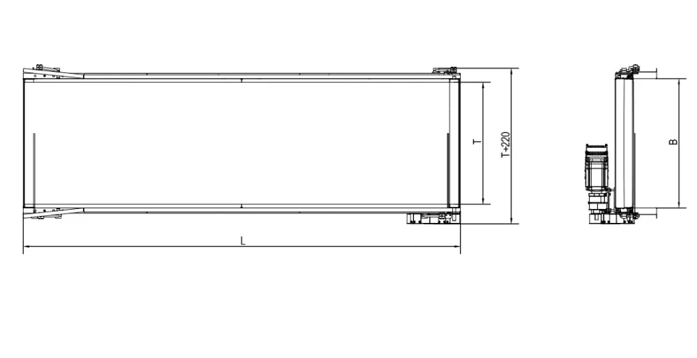 Przenośniki taśmowe płaskie_2a szkic