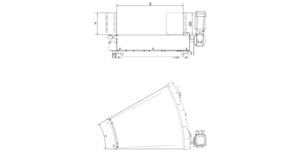 Łuk taśmowy napędzan _szkicy