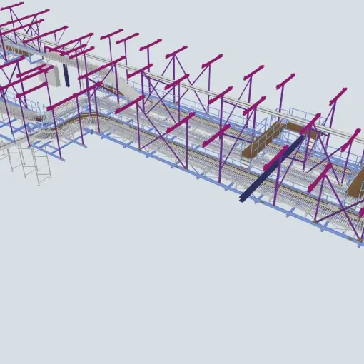 06_Konstrukcja wsporcza dla przenośników KW