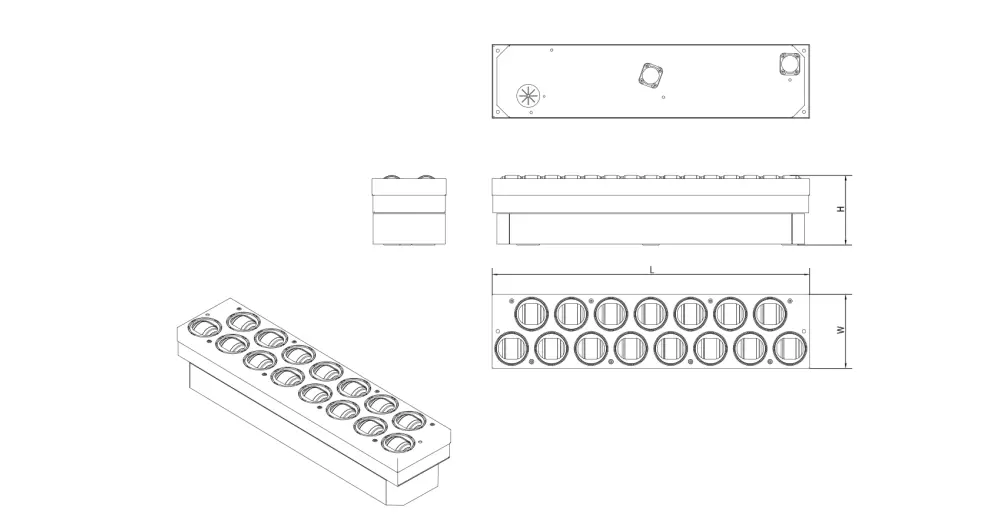 Przenośnik z kasetą sortującą_szkic