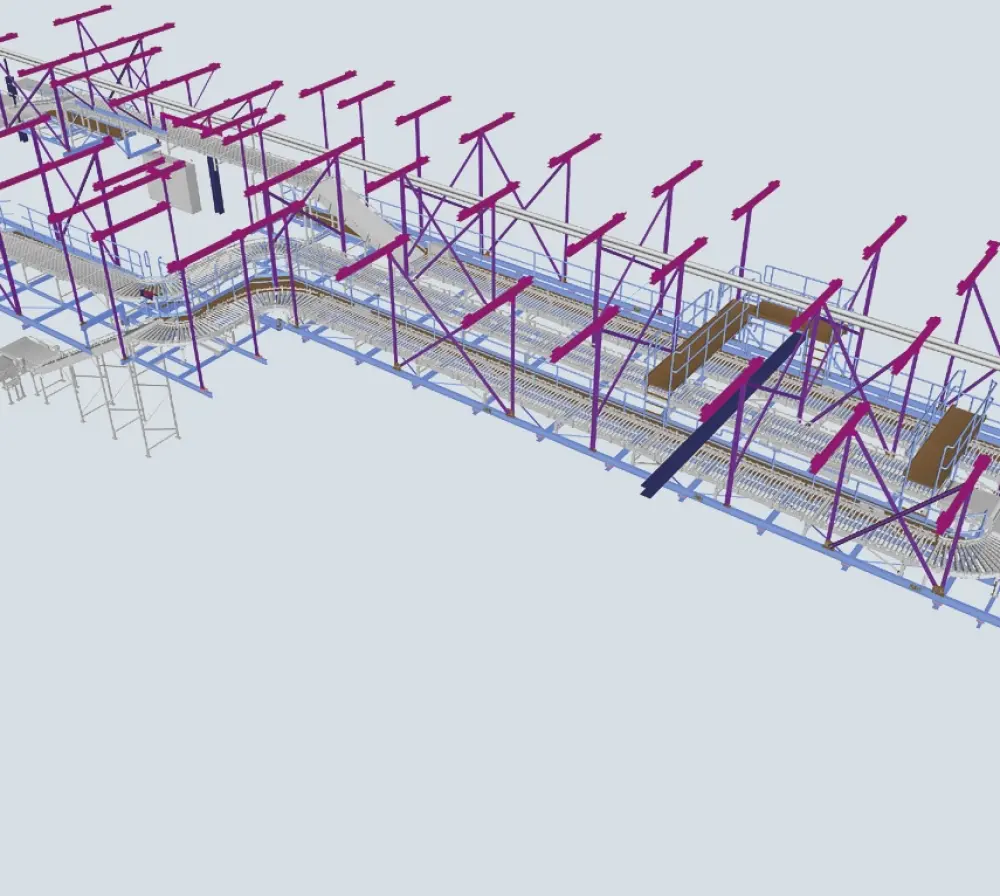 06_Konstrukcja wsporcza dla przenośników KW